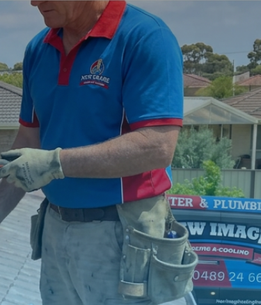 New Image Plumbing technician on site